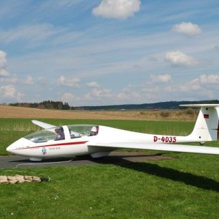 Segelflugzeug Grob Twin III - Segelflugzentrum Ottengrüner Heide e.V. in der ErlebnisRegion Fichtelgebirge